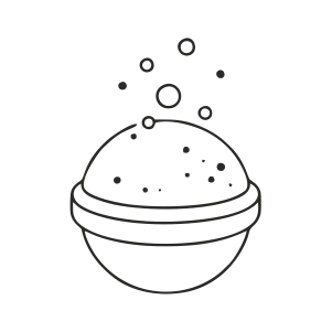 Sady mydlových kvetov a šumivých bômb