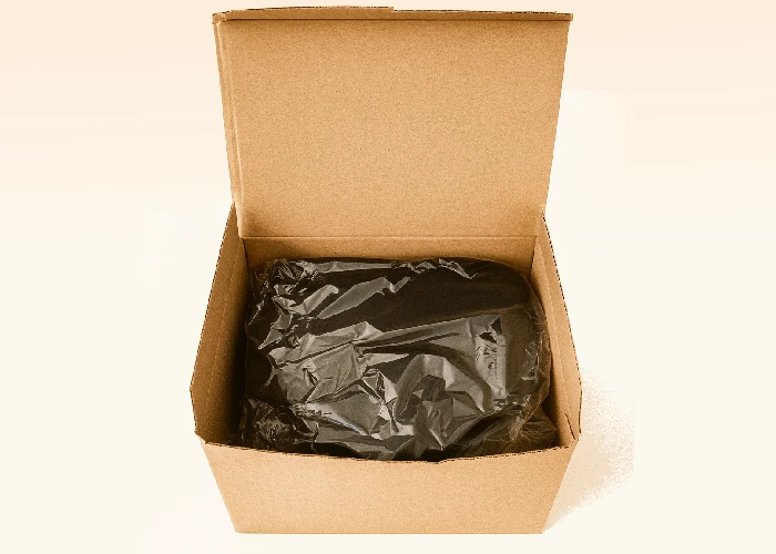 Mydlové kytice v darčekovom boxe, balenie