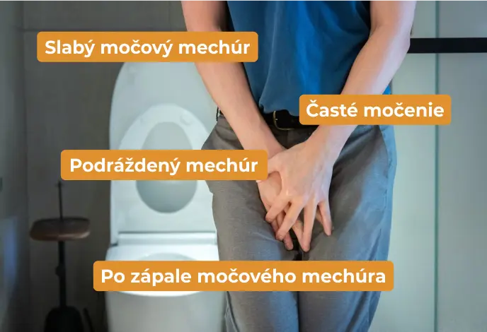 Bylinkový čaj na časté močenie