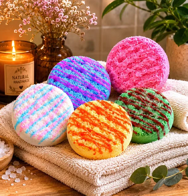 Mydlové spongie: nová sprchová novinka, ktorá spája mydlo, spongiu a jemný peeling