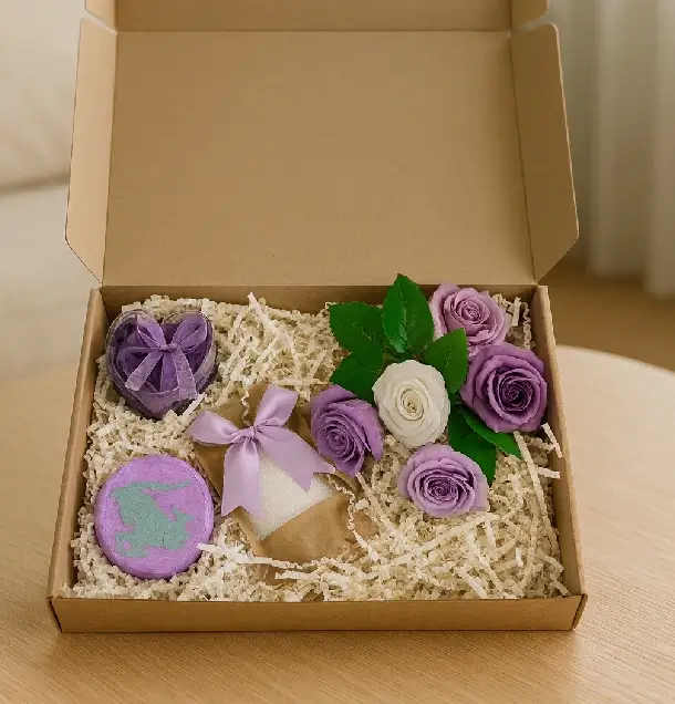 Mydlové ruže v boxe