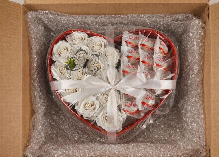 Srdiečkový darčekový box Aura Decor