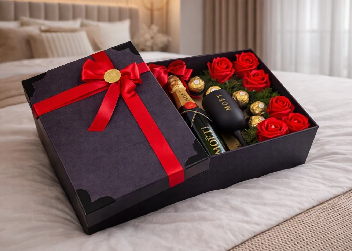 Darčeková sada Meot so sklenenými pohármi, veko